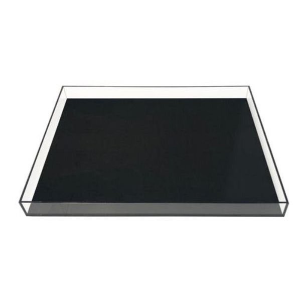 Trascocina Black Lucite Tray - Large TR2642936